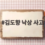 김도향 낙상 사고