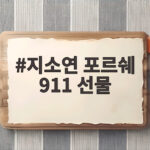 지소연 포르쉐 911 선물 남편 송재희 드림카 사연 화제 지소연 포르쉐 911 선물