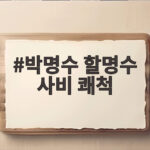 박명수 할명수 사비 쾌척