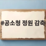 공소청 정원 감축 검사 1900명 수준 출범 어떻게 달라지나 공소청 정원 감축