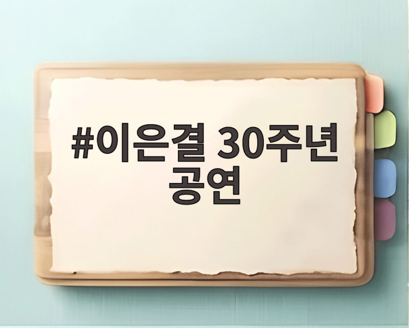 이은결 30주년 공연