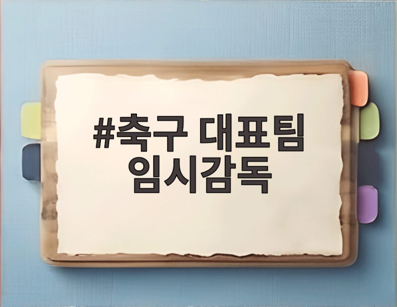 축구 대표팀 임시감독 모레노 선임 6경기 지휘 궁금한 점 1 축구 대표팀 임시감독