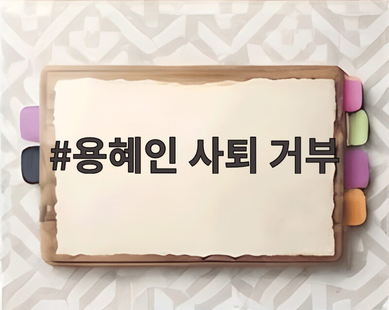 용혜인 사퇴 거부 사흘 만에 자진사퇴 결심한 배경 살펴보니 1 용혜인 사퇴 거부