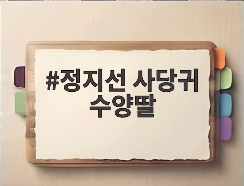 정지선 사당귀 수양딸 되기 프로젝트 첫 보양식 대결 승자는 누구 1 정지선 사당귀 수양딸