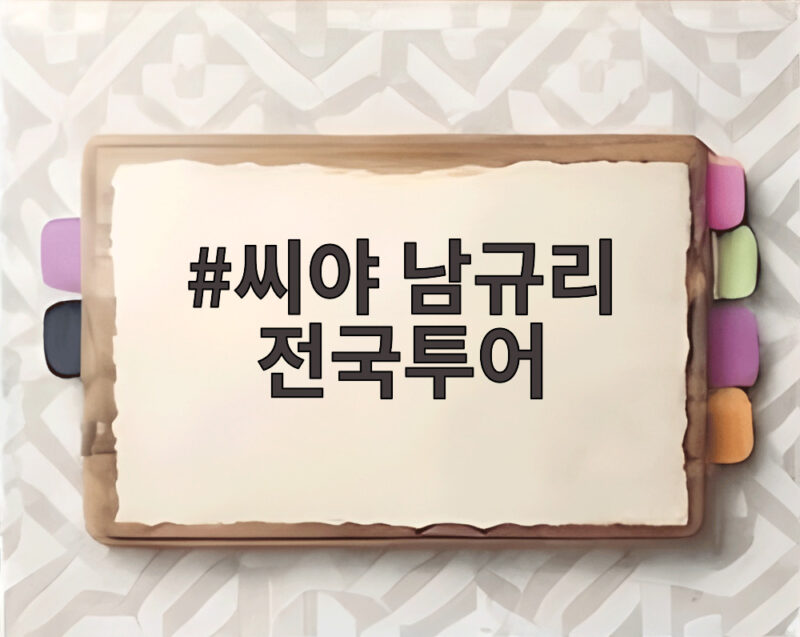 씨야 남규리 전국투어 눈물 가득한 20주년 콘서트 비하인드 보기 1 씨야 남규리 전국투어