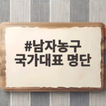 남자농구 국가대표 명단
