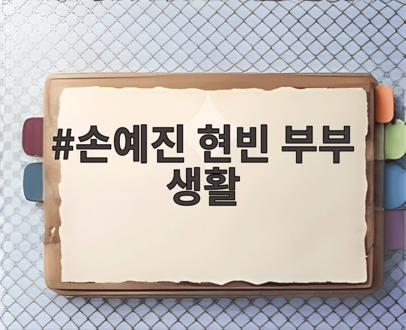 손예진 현빈 부부 생활 실제 냉장고와 아들 육아가 궁금하다면 1 손예진 현빈 부부 생활