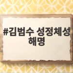 김범수 성정체성 해명 거미 질문에 솔직 고백 무대 트라우마까지 김범수 성정체성 해명