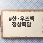 한우즈벡 정상회담 고속철 8편성과 바이오 협력 내용 총정리 한·우즈벡 정상회담