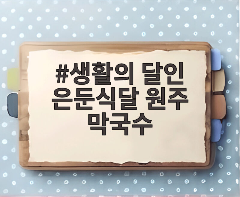 생활의 달인 은둔식달 원주 막국수, 40년 비법의 동치미 막국수 맛보기 1 생활의 달인 은둔식달 원주 막국수