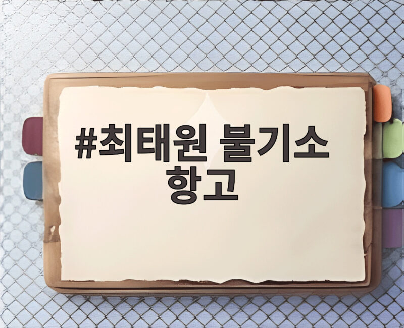 최태원 불기소 항고 실제 지출 20억과 1000억 차이는 왜 1 최태원 불기소 항고