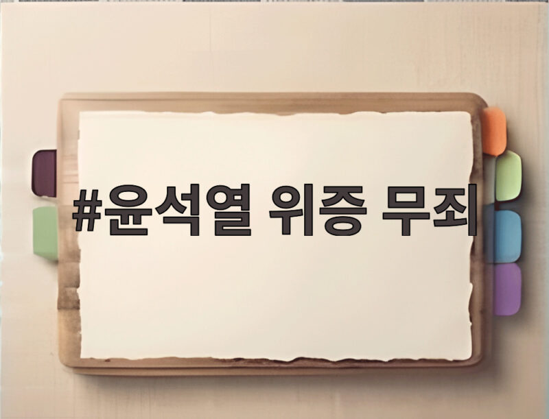 윤석열 위증 무죄 항소심 선고 내용과 향후 전망 알아보기 1 윤석열 위증 무죄
