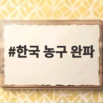 한국 농구 완파