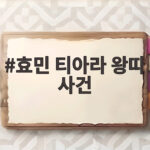 효민 티아라 왕따 사건 재조명 김광수 대표 고마움 전한 진짜 속마음 이야기 효민 티아라 왕따 사건