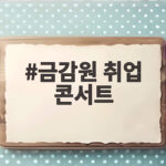 금감원 취업 콘서트