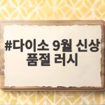 다이소 9월 신상 품절 러시, 매대가 텅 비는 이유와 득템 성공 방법 다이소 9월 신상 품절 러시