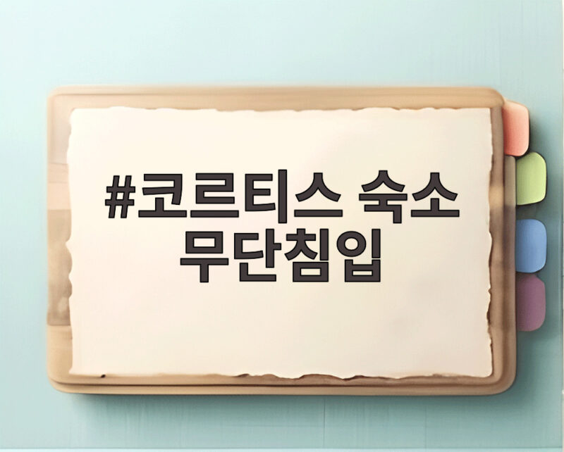코르티스 숙소 무단침입 기소유예 처분에 소속사가 불복한 이유 1 코르티스 숙소 무단침입