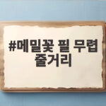 메밀꽃 필 무렵 줄거리 알고 보면 가을 밤길이 더 반가운 이유 메밀꽃 필 무렵 줄거리