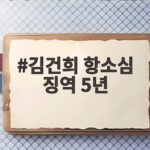 김건희 항소심 징역 5년, 1심보다 2년 줄어든 이유는 김건희 항소심 징역 5년