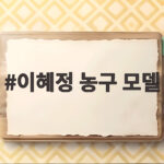 이혜정 농구 모델 라디오스타 간돌검 열정과 최산 팬심 이야기 이혜정 농구 모델