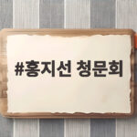 홍지선 청문회