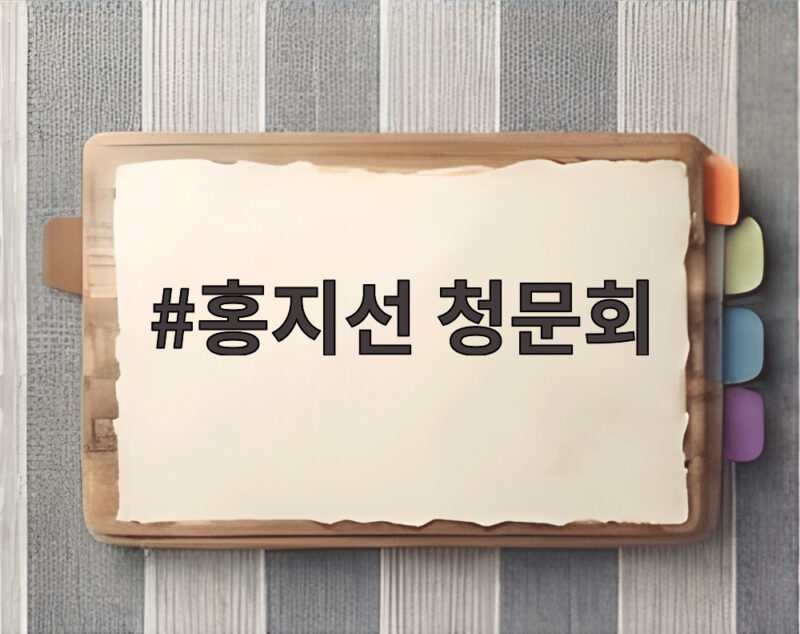 홍지선 청문회 영끌논란과 부실 자료 제출 공방 핵심 쟁점 1 홍지선 청문회
