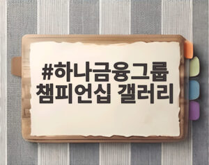 하나금융그룹 챔피언십 갤러리