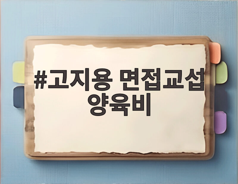 고지용 면접교섭 양육비 갈등 전말 이혼 2년 아들과 6번 만나 1 고지용 면접교섭 양육비