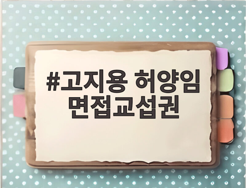 고지용 허양임 면접교섭권 갈등 그동안의 이야기와 법원 결정 전망 1 고지용 허양임 면접교섭권