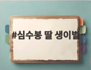 심수봉 딸 생이별