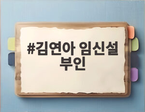 김연아 임신설 부인