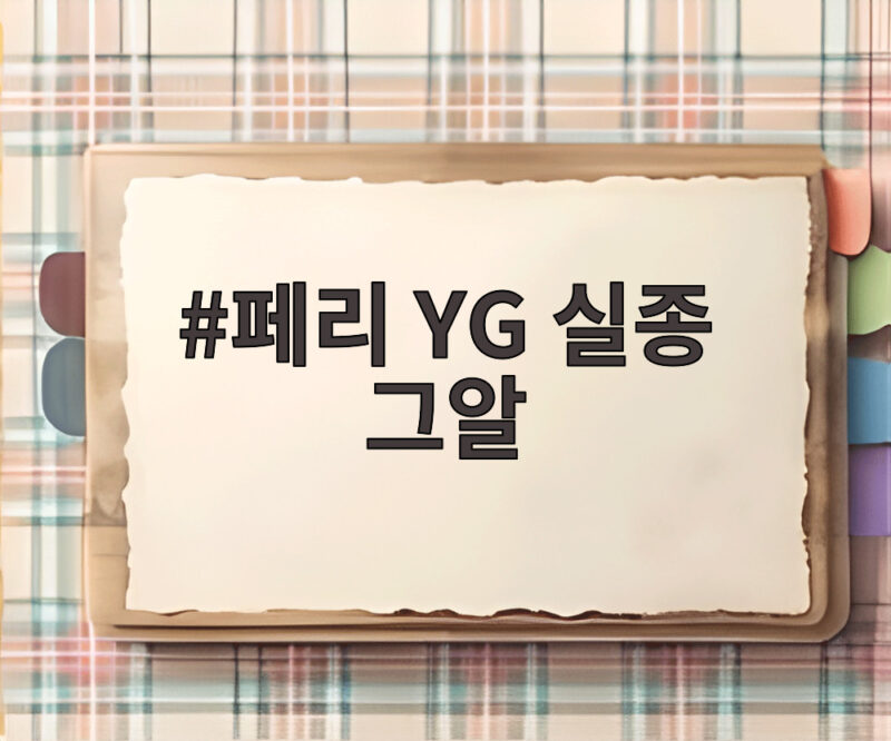 페리 YG 실종 그알 16년 만에 제보 요청이 나온 까닭 1 페리 YG 실종 그알