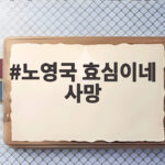 노영국 효심이네 사망 3주기, 심장마비로 떠난 74세의 마지막 드라마 노영국 효심이네 사망