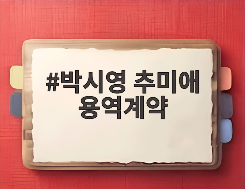 박시영 추미애 용역계약 21억 논란 김민석 대표 입장은 1 박시영 추미애 용역계약