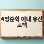양준혁 아내 유산 고백 쌍둥이 중 한 아이를 떠나보낸 사연 양준혁 아내 유산 고백