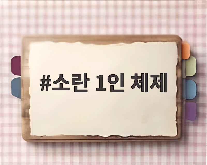소란 1인 체제 재편 후 득음했다는 칭찬과 달라진 일상 1 소란 1인 체제