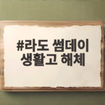 라도 썸데이 생활고 해체