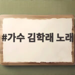 가수 김학래 노래 슬픔의 심로를 손빈아가 부른 무대의 감동 가수 김학래 노래