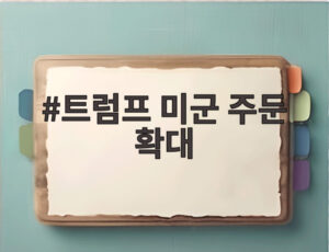 트럼프 미군 주둔 확대