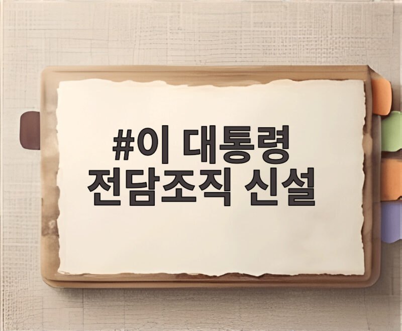 이 대통령 전담조직 신설 청년 문제 해결을 위한 새로운 출발점이 되어줄까 1 이 대통령 전담조직 신설