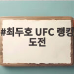 최두호 UFC 랭킹 도전