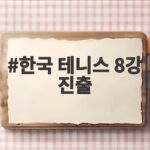 한국 테니스 8강 진출, 권순우와 정현이 써낸 사상 첫 8강 신화 한국 테니스 8강 진출