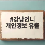 강남언니 개인정보 유출 22만명 피해 정보 확인과 대처법 강남언니 개인정보 유출