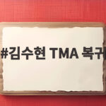 김수현 TMA 복귀 소식 국내 시상식 복귀에 팬들 축하 물결 김수현 TMA 복귀