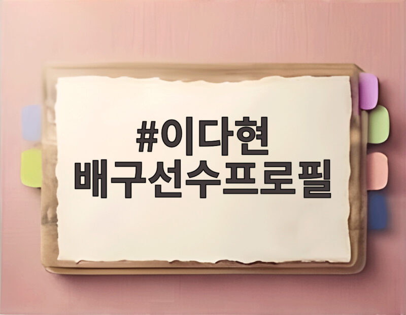 이다현 배구선수프로필
