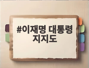 이재명 대통령 지지도