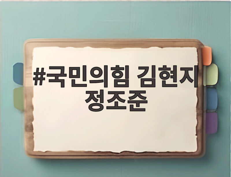 국민의힘 김현지 정조준 강훈식 사의 꼬리자르기 논란 바로알기 1 국민의힘 김현지 정조준