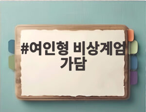 여인형 비상계엄 가담
