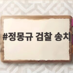 정몽규 검찰 송치 소식 축구협회 임원 3명 혐의 총정리 정몽규 검찰 송치