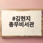 김현지 총무비서관 국감 출석 두고 여야 공방에 인사 쇄신까지 김현지 총무비서관